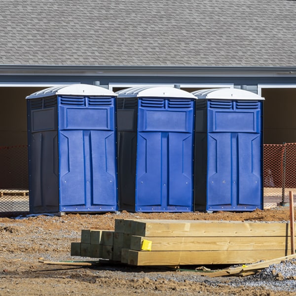 do you offer hand sanitizer dispensers inside the porta potties in Mount Vernon AR